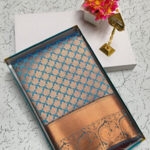 Kanchipuram Semi Silk Saree Exquisite Craftsmanship & Vibrant Elegance