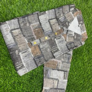 Digital Printed Semi Rayon Collar Co-ord Set Modern Ethnic Chic