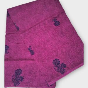 Lavender Borderless Cotton Saree Soft, Minimal & Elegant Drape