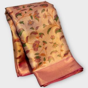 Latest Banarasi Soft Tissue Saree – Full Zari Weaving Elegance