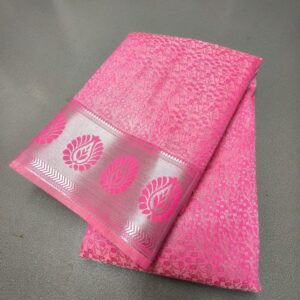 Pink Grand Wedding Kanchipuram Silk Saree Radiant Elegance & Timeless Luxury