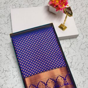 Kanchipuram Semi Silk Saree Exquisite Craftsmanship & Vibrant Elegance