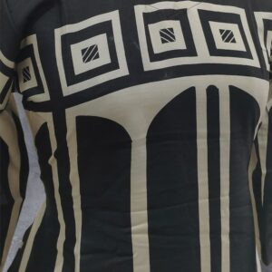 Elegant Digital Side Open Tops with Premium Rayon and Egyptian Pattern