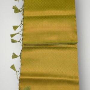 Chiffon Gold Foil Print Saree with Running Blouse Shimmering Elegance & Modern Comfort
